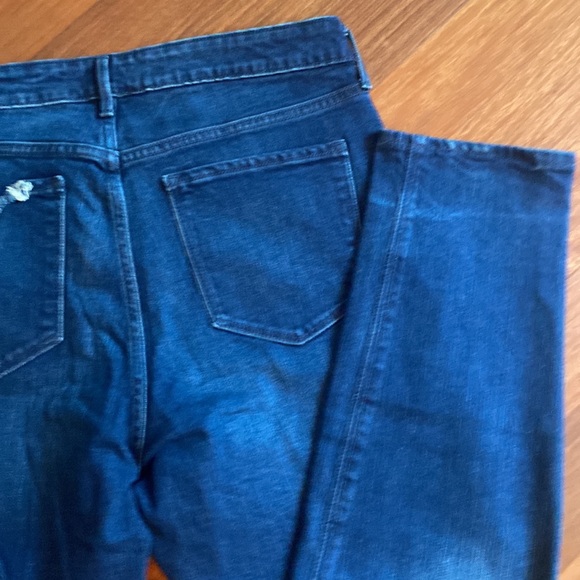 Old Navy High Rise Womens Power Straight Jeans w/Secret Slim Pockets - Sz 14 - Picture 6 of 11